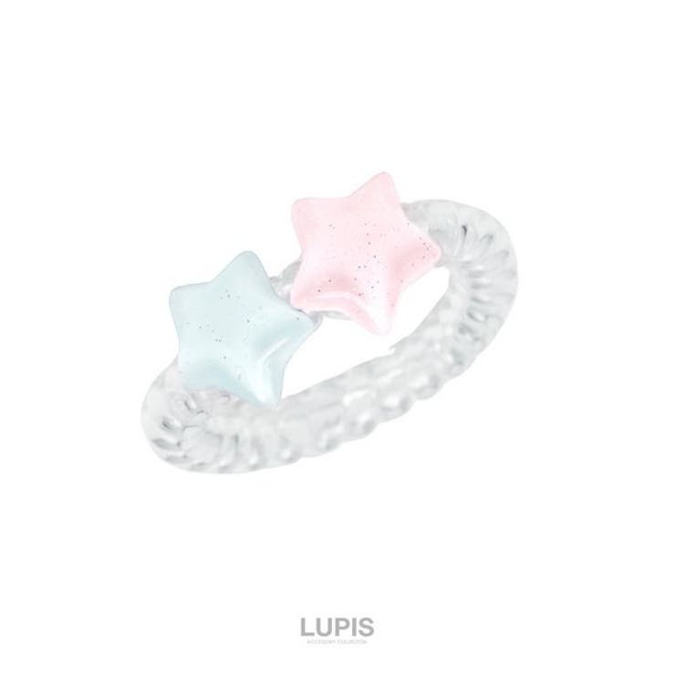 ツインスタースプリングヘアゴム | LUPIS | 詳細画像2 