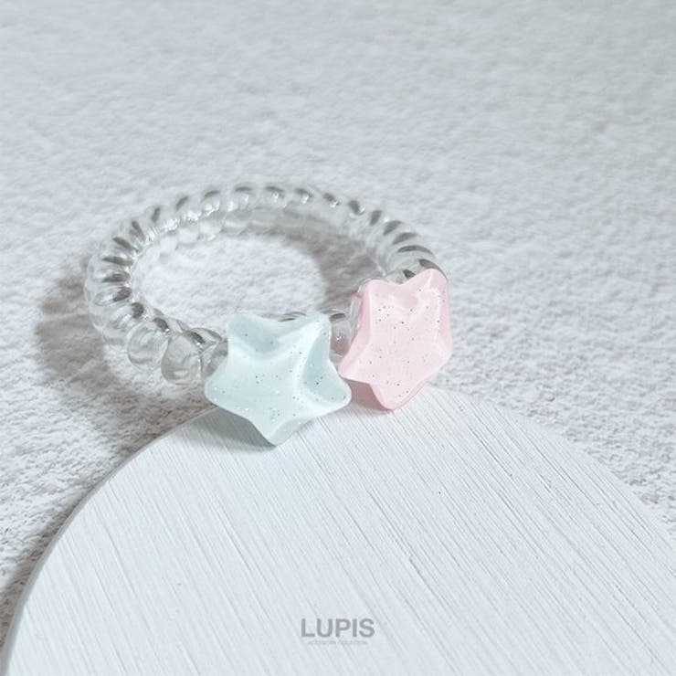 ツインスタースプリングヘアゴム | LUPIS | 詳細画像6 