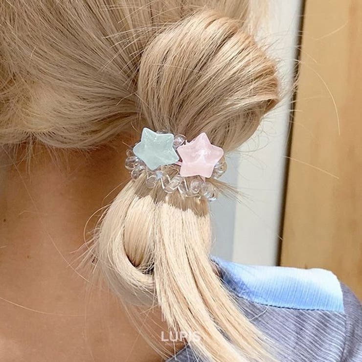 ツインスタースプリングヘアゴム | LUPIS | 詳細画像7 