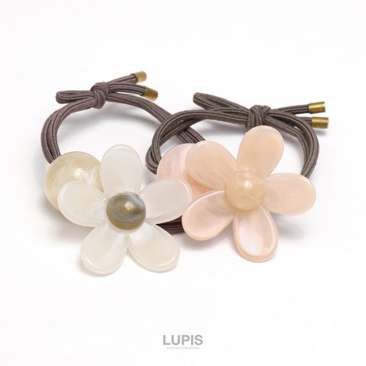 マーブルフラワーヘアゴム | LUPIS | 詳細画像5 