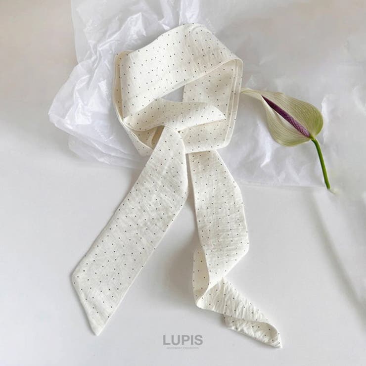 ドット柄スカーフ | LUPIS | 詳細画像5 