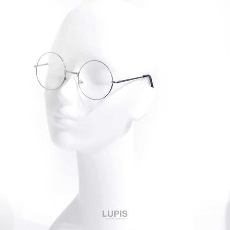 メタルフレーム丸メガネ【伊達メガネ メガネ レディース | LUPIS | 詳細画像9 