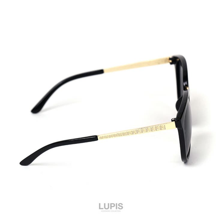ゴールドシェブロンボストンサングラス 【プチプラ 大きめ | LUPIS | 詳細画像8 