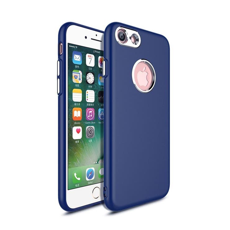 ブルー | メタリックソフトiPhone用ケース | LUPIS