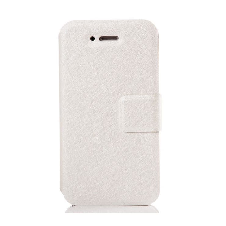 ホワイト | 手帳型シンプルiPhone用ケース【iPhoneX・iPhoneXS】 | LUPIS