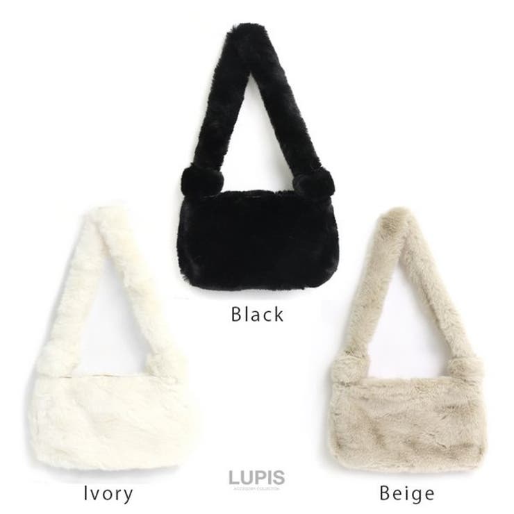 ボリュームファーハンドバッグ | LUPIS | 詳細画像3 