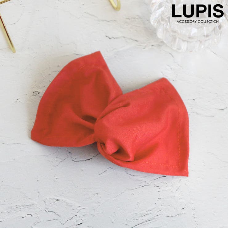 レッド | シンプルデフトバン【大ぶり】 | LUPIS