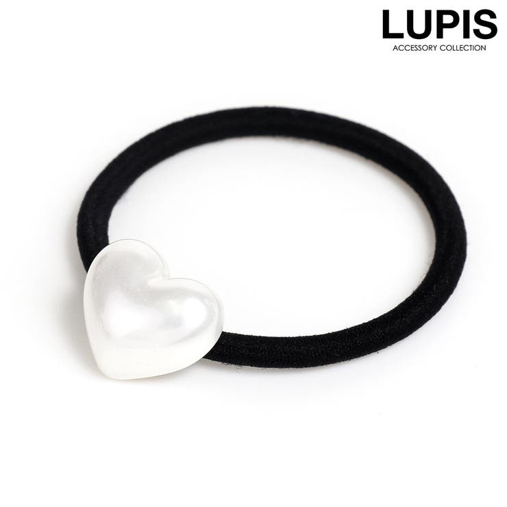 ホワイト | ハートヘアゴム | LUPIS