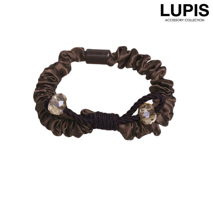 ブラウン | ロープリボンヘアゴム | LUPIS
