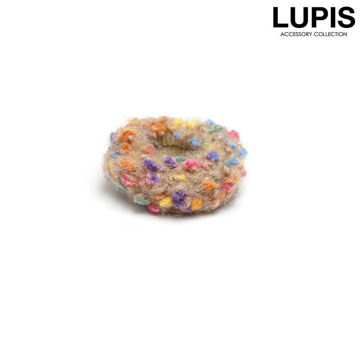 ブラウン | ポップニットヘアゴム | LUPIS