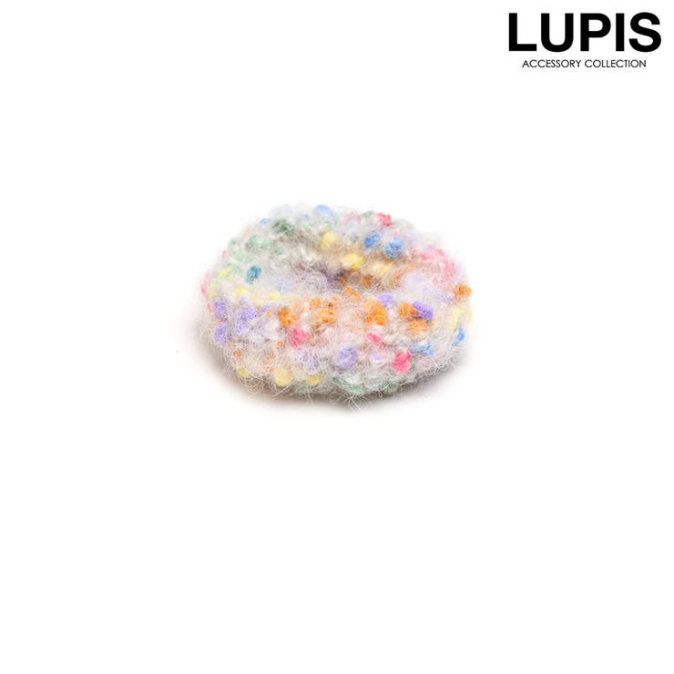 アイボリー | ポップニットヘアゴム | LUPIS