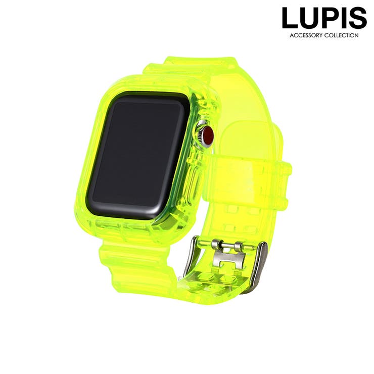 イエロー | クリアカラーAppleWatchバンド【38mm 40mm 41mm | LUPIS