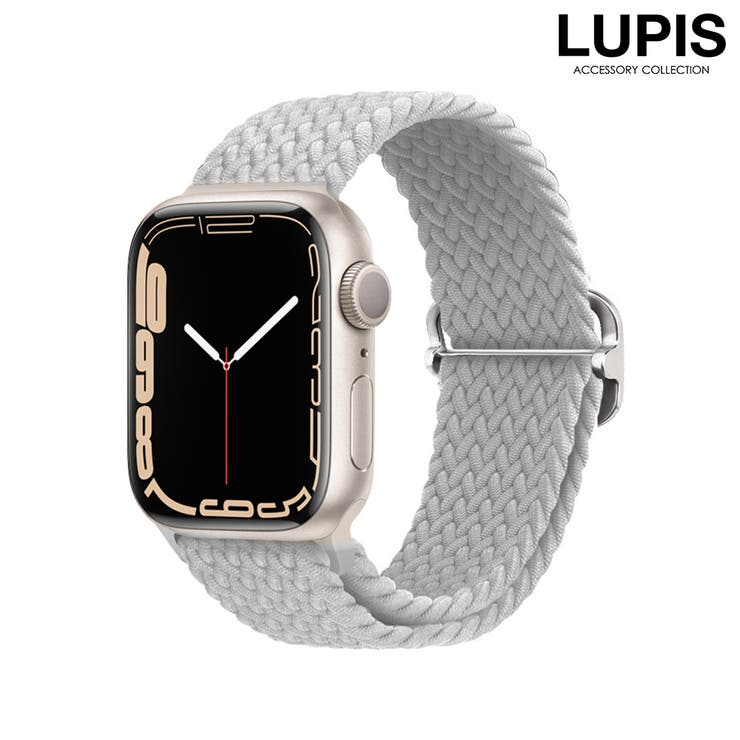 グレー | 編み込みAppleWatchバンド【38mm・40mm・41mm・42mm】 | LUPIS