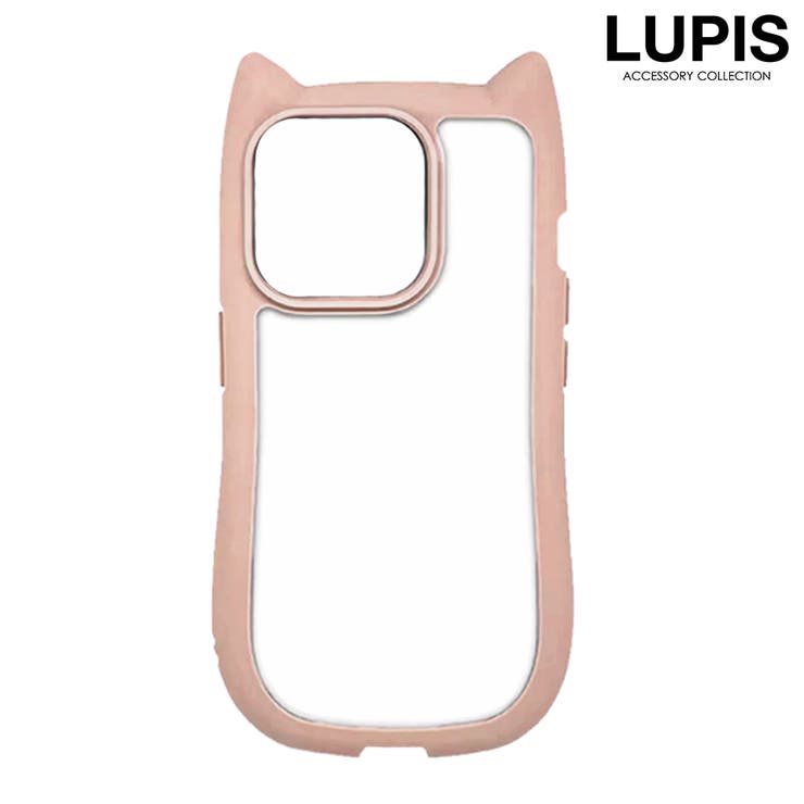 ピンクiPhone14 | スムースマット猫耳iPhoneケース【iPhone14・iPhone15】 | LUPIS
