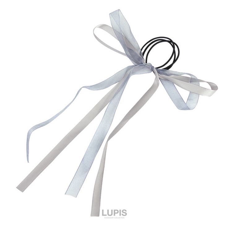 オーガンジー×サテンリボンヘアゴム | LUPIS | 詳細画像5 