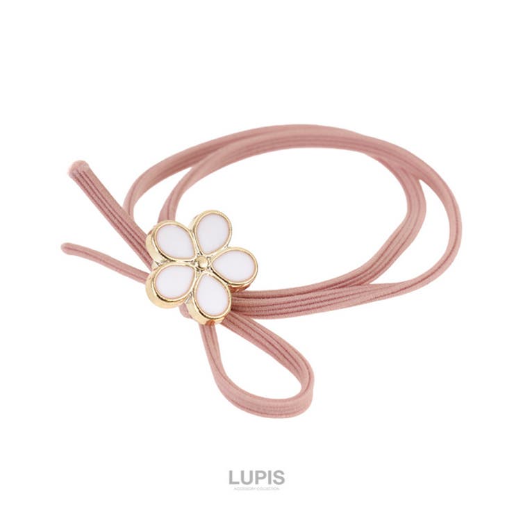 フラワー2連ヘアゴム 【ヘアアクセサリー アクセサリー | LUPIS | 詳細画像4 