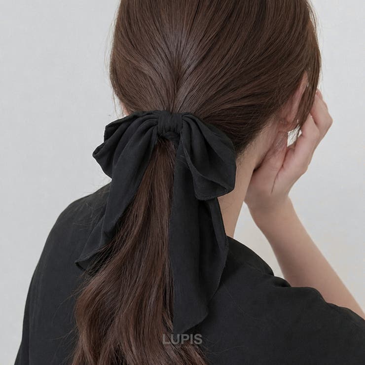 BIGリボンヘアゴム 【ヘアアクセサリー アクセサリー | LUPIS | 詳細画像2 