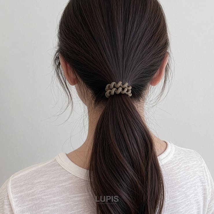 ≪1個入り≫ベーシックスプリングヘアゴム【ヘアアクセサリー】 | LUPIS | 詳細画像2 
