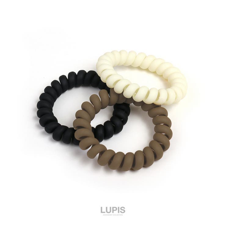 ≪1個入り≫ベーシックスプリングヘアゴム【ヘアアクセサリー】 | LUPIS | 詳細画像3 