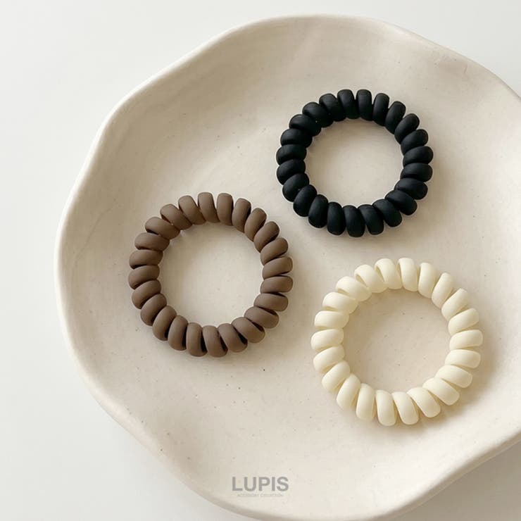 ≪1個入り≫ベーシックスプリングヘアゴム【ヘアアクセサリー】 | LUPIS | 詳細画像8 