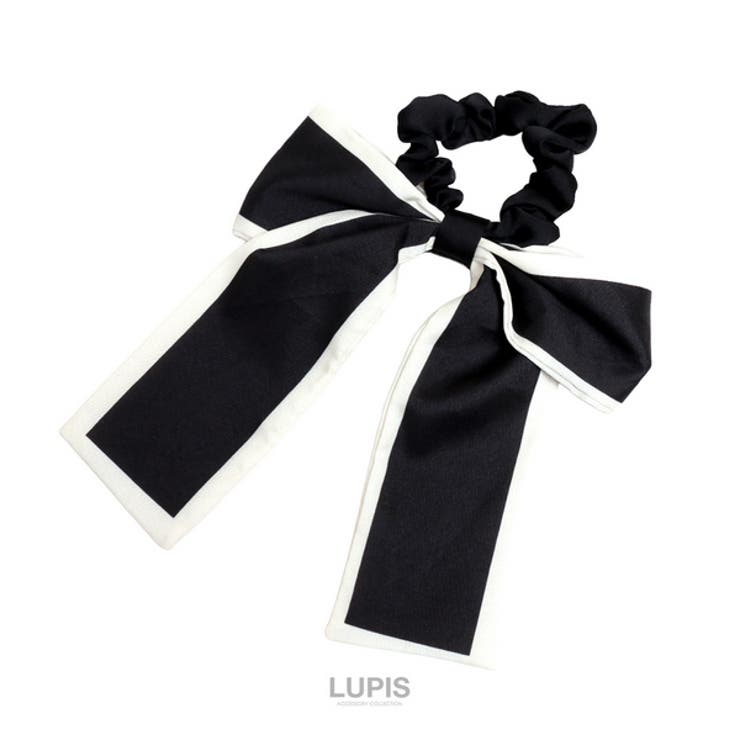 バイカラーリボンシュシュヘアゴム | LUPIS | 詳細画像4 
