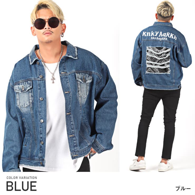 デニムジャケット メンズ Gジャン[品番：LU000010156]｜LUXSTYLE