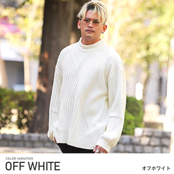 off-white セーター　オフホワイト