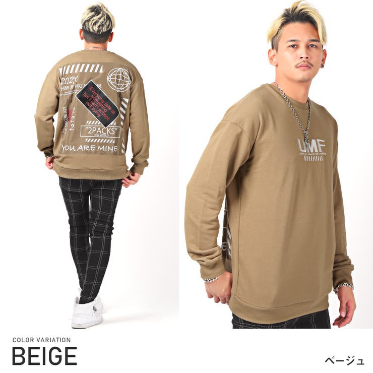 3カラー】ユニセックス メンズ/レディース バックプリント