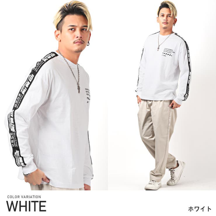 ロンT メンズ 長袖Tシャツ[品番：LU000010372]｜LUXSTYLE（ラグ