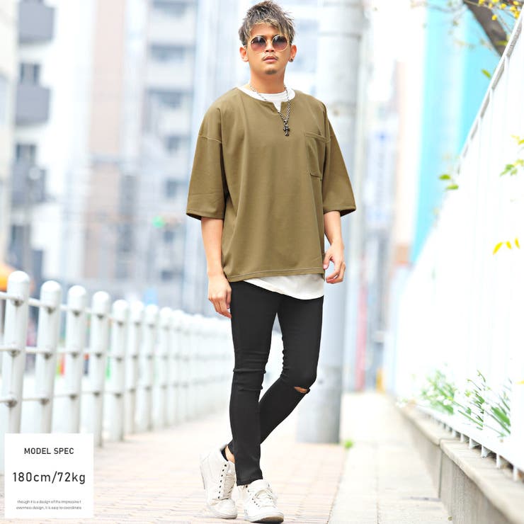 長袖Tシャツ （胸ポケット付） K4022 1 ネービー| 作業服