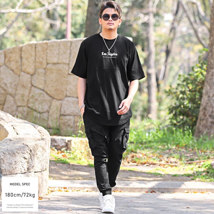 カーゴパンツ メンズ サルエル | LUXSTYLE | 詳細画像6 