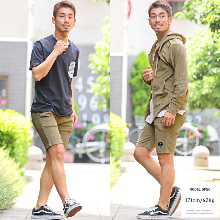 ショートパンツ パイル メンズ[品番：LU000010900]｜LUXSTYLE