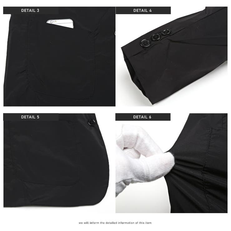 テーラードジャケット メンズ ナイロン 品番 Lu Luxstyle ラグスタイル のメンズ ファッション通販 Shoplist ショップリスト