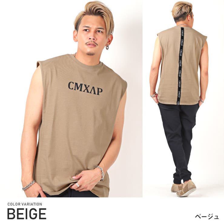 ノースリーブ Tシャツ メンズ[品番：LU000010930]｜LUXSTYLE