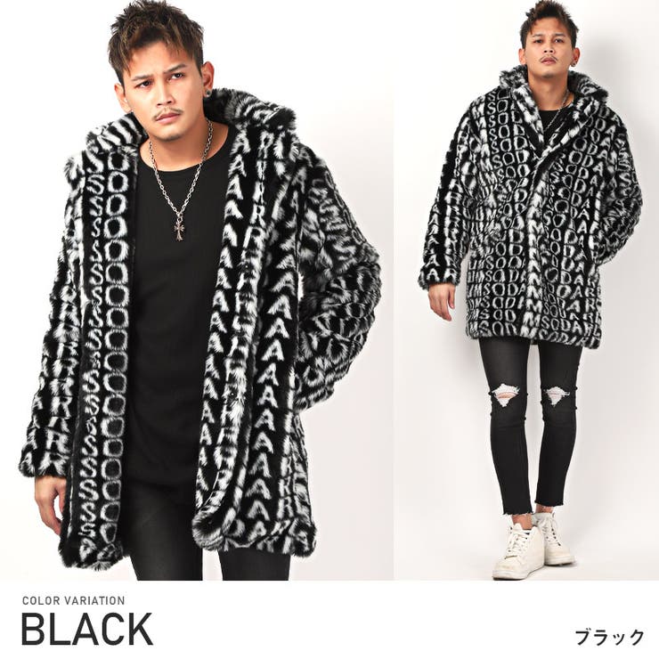 コート メンズ ファー[品番：LU000011367]｜LUXSTYLE（ラグ