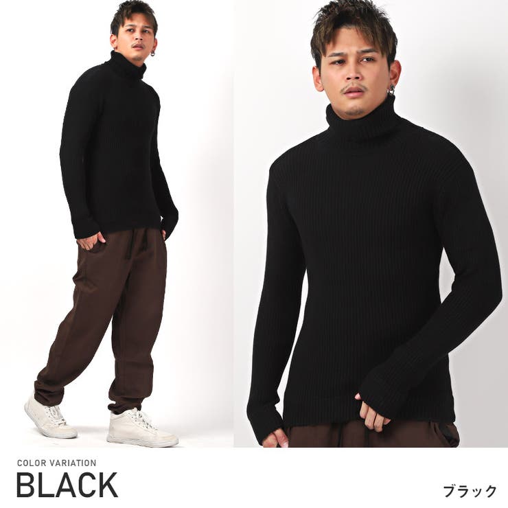 ニット タートルネック メンズ[品番：LU000011411]｜LUXSTYLE（ラグスタイル）のメンズ ファッション通販｜SHOPLIST（ショップリスト）