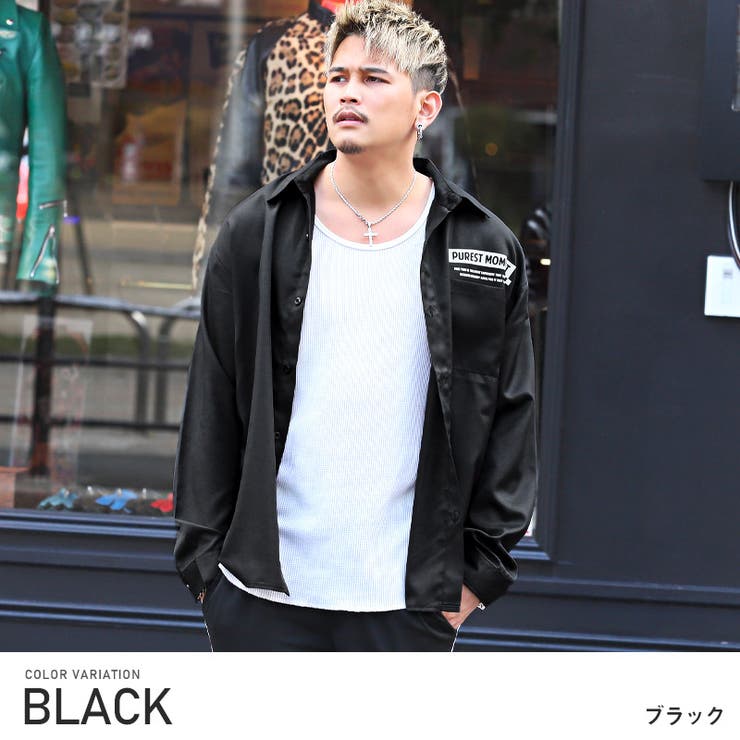 長袖シャツ メンズ シャツ[品番：LU000011539]｜LUXSTYLE（ラグ