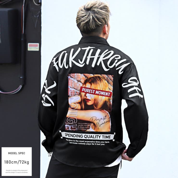 長袖シャツ メンズ シャツ[品番：LU000011539]｜LUXSTYLE（ラグ