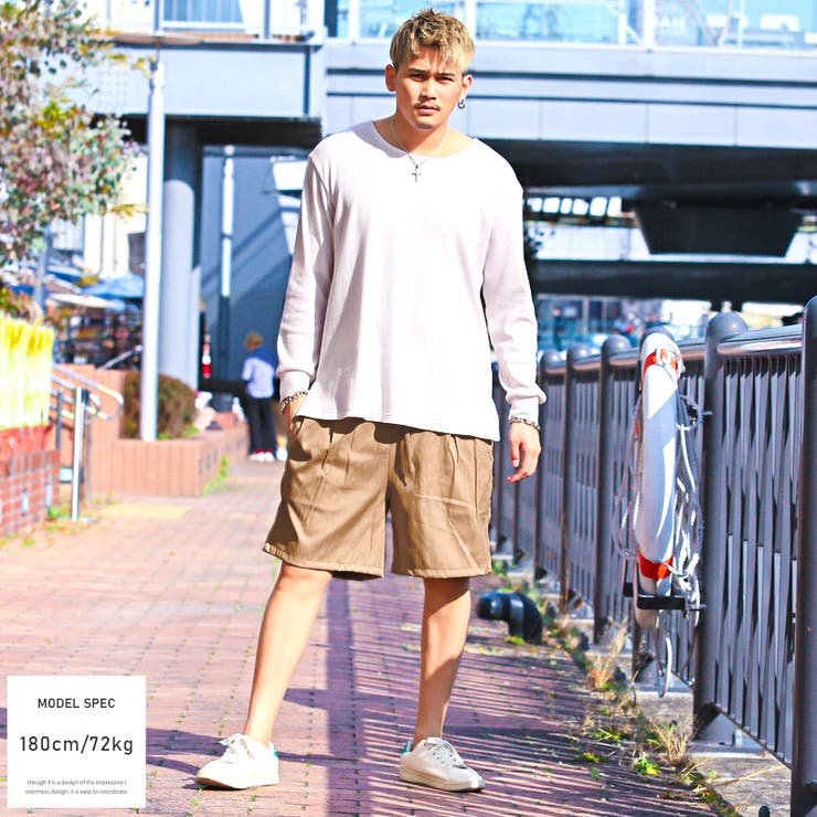 ショートパンツ メンズ ハーフパンツ[品番：LU000011545