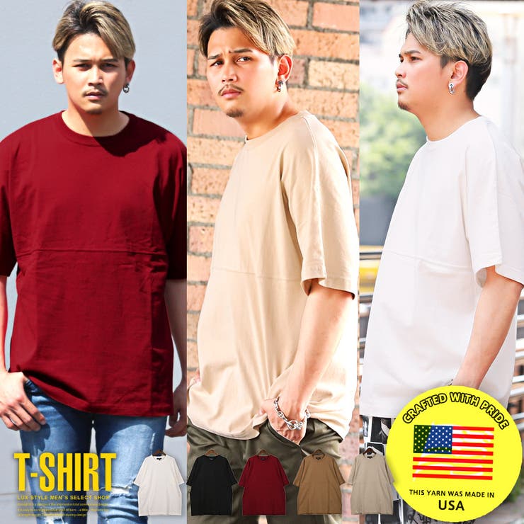 Tシャツ メンズ 半袖 | LUXSTYLE | 詳細画像1 