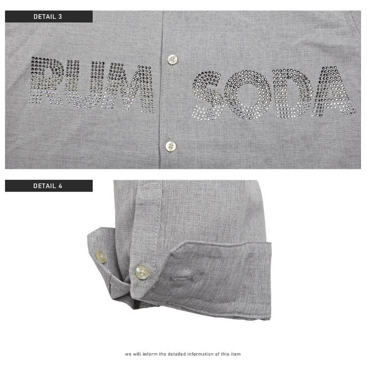 長袖シャツ メンズ ラインストーン | LUXSTYLE | 詳細画像11 