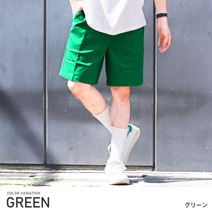 ショートパンツ メンズ ハーフパンツ[品番：LU000011780