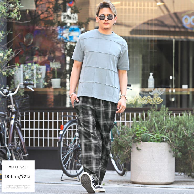 テーパードパンツ メンズ ワイドパンツ | LUXSTYLE | 詳細画像7 