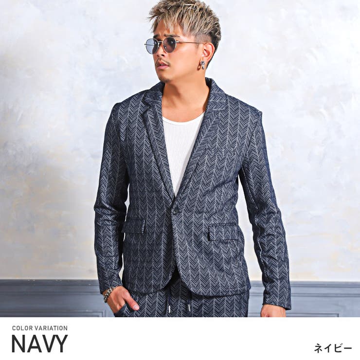 テーラードジャケット メンズ ヘリンボーン [品番：LU000011905]｜LUXSTYLE（ラグスタイル）のメンズファッション通販｜SHOPLIST（ショップリスト）