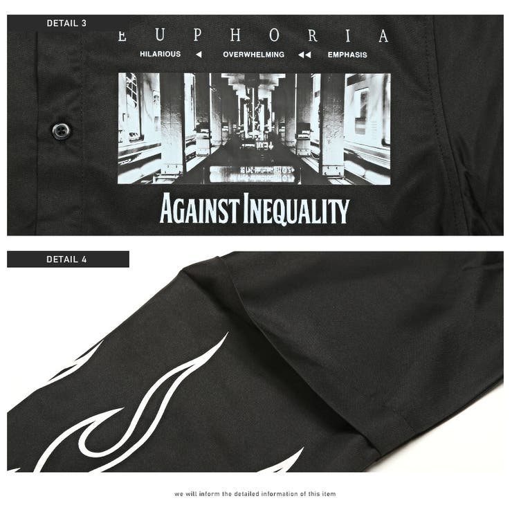 長袖シャツ メンズ グラフィック | LUXSTYLE | 詳細画像9 