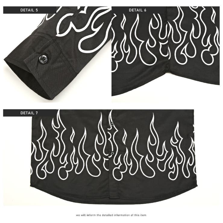 長袖シャツ メンズ グラフィック | LUXSTYLE | 詳細画像10 