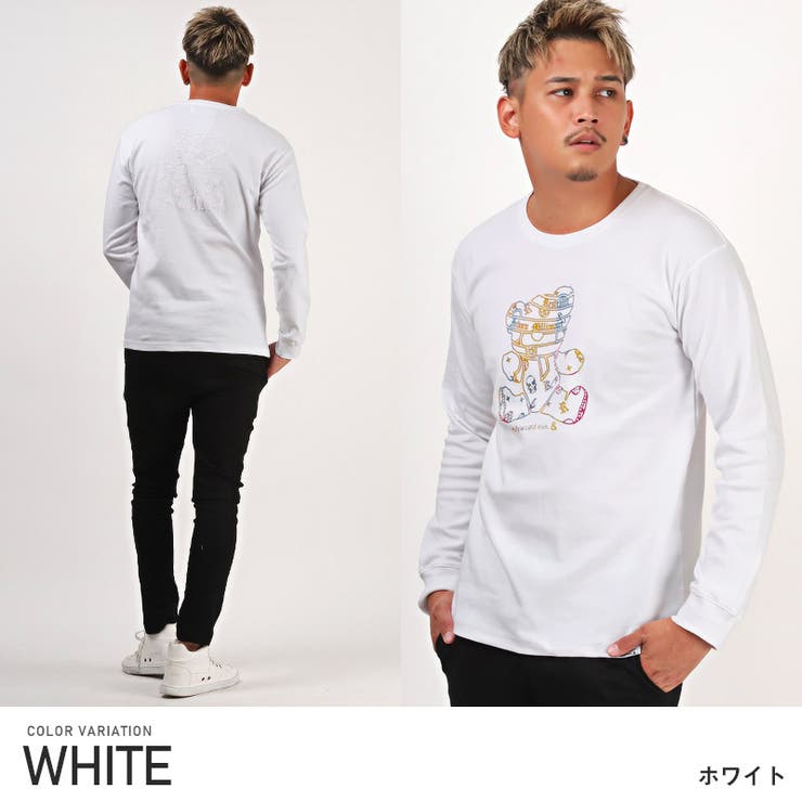 ロンT メンズ 長袖Tシャツ[品番：LU000011975]｜LUXSTYLE（ラグ