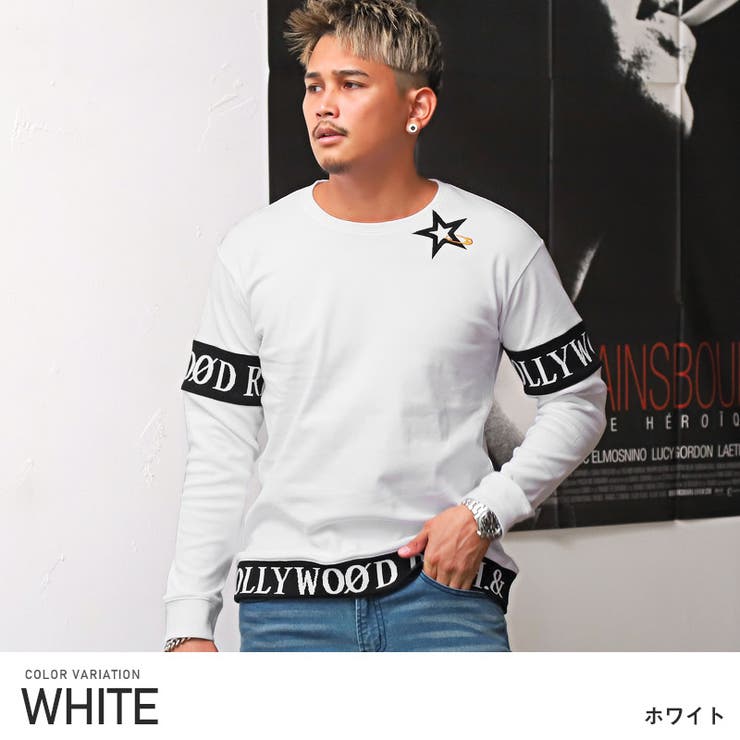 ロンT メンズ 長袖Tシャツ[品番：LU000011964]｜LUXSTYLE（ラグ