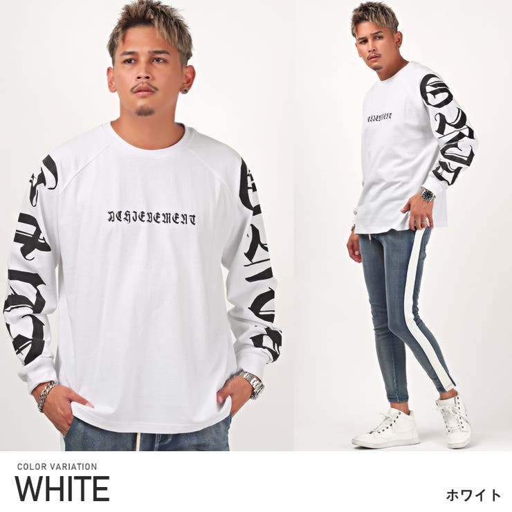 ベルルッティ ビッグロゴ ロンT ホワイト ブラック メンズ ロンT メンズ 長袖[品番：LU000011981]｜LUXSTYLE（ラグスタイル