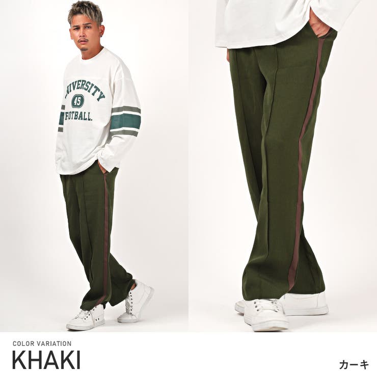 ジャージ ラインパンツ メンズ[品番：LU000011980]｜LUXSTYLE
